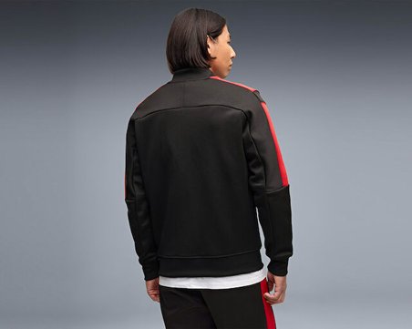 Puma FERRARI MT7 TRACK JKT Erkek Günlük Ceket 63705701 Siyah