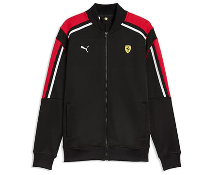 Puma FERRARI MT7 TRACK JKT Erkek Günlük Ceket 63705701 Siyah