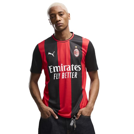 AC Milan 26/27 İç Saha Erkek Siyah Futbol Forma 78412101