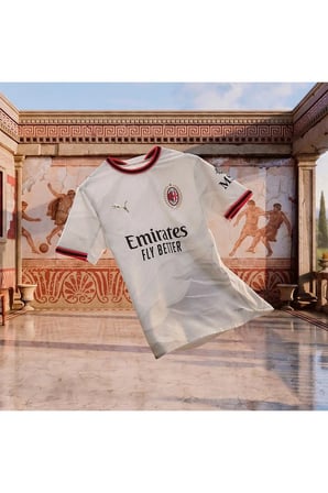 AC Milan 2026/27 Deplasman Taraftar Forma 'Beyaz'