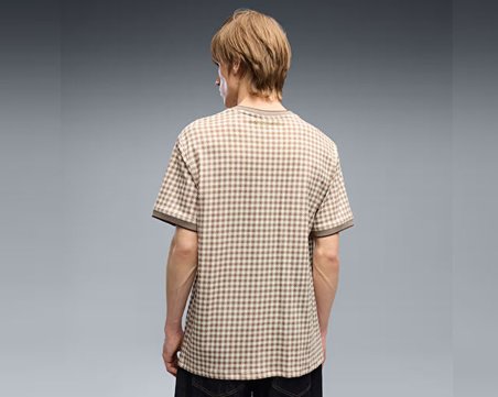 Puma PL LIFESTYLE TEE Erkek Günlük Tişört 63710410 Gri
