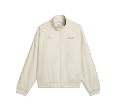 637101-09 Puma Pl Lifestyle Jacket Erkek Ceket Bej