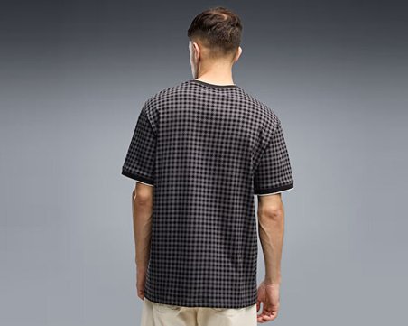 Puma PL LIFESTYLE TEE Erkek Günlük Tişört 63710401 Siyah
