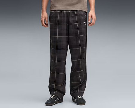 Puma T7 TARTAN TRACK JACKET Erkek Günlük Ceket 63673201 Siyah