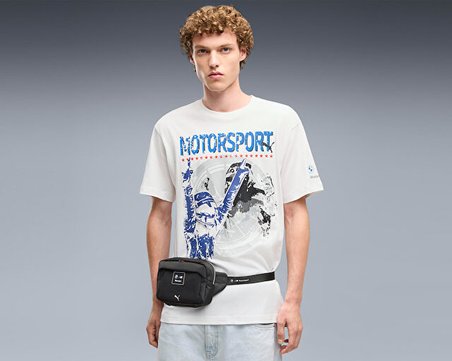Puma BMW MMS BOXY WAIST BAG Bel Çantası-En: 7,5 Cm, Boy: 13 Cm, Derinlik: 4 Cm 09275301 Siyah
