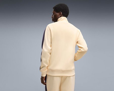 Puma T7 ALWAYS ON TRACK JACKET Erkek Günlük Ceket 62958788 Krem