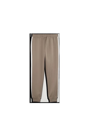 T7 ALWAYS ON Track Pants Kahverengi Erkek Eşofman Altı