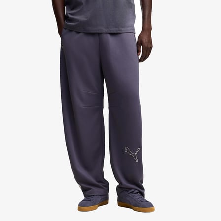 Puma T7 Barrel Track Erkek Mavi Eşofman Altı