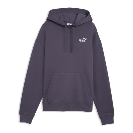 Puma Essentials Small No 1 Logo Kadın Gri Kapüşonlu Sweatshirt