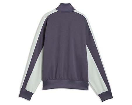 Puma T7 RELAXED TRACK JACKET Kadın Günlük Ceket 63663235 Lacivert