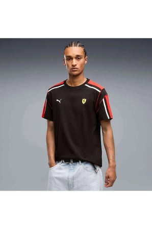 Ferrari MT7 TEE Siyah Erkek T-Shirt