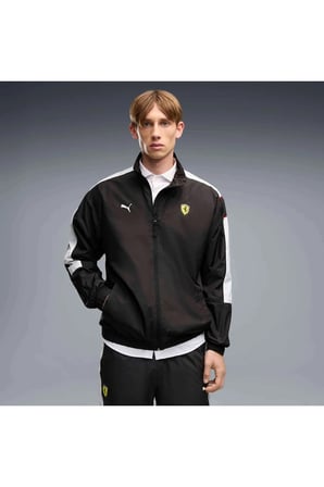 Ferrari MT7 Woven Jacket Erkek Siyah Ceket