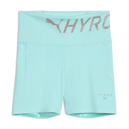 x Hyrox Pwrmode 4" Short Kadın Yeşil Antrenman Tayt 52915120