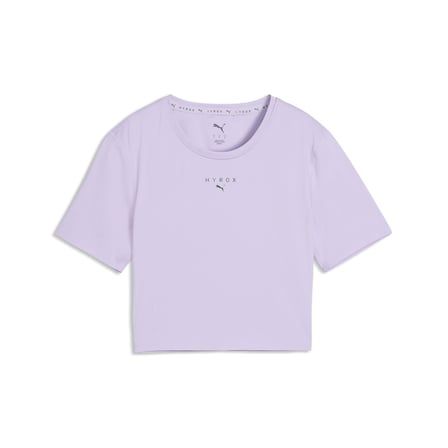 529328-46 Puma X Hyrox W Pwrmode Crop Tee Kadın Şort Ve Kapri Mor