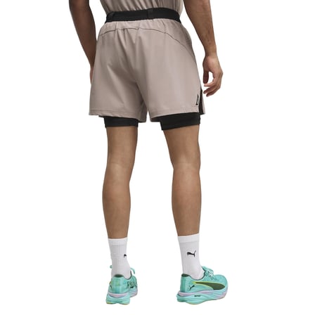529236-81 Puma X Hyrox M 2In1 Pwrmode Short Erkek Şort Ve Kapri Bej