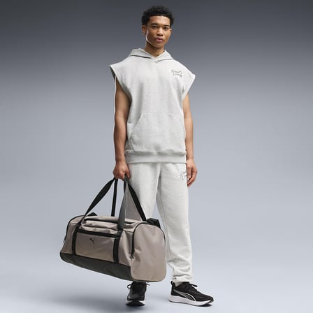 Crew French Terry Erkek Gri Antrenman Sweatshirt 52931304