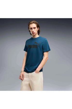 ESS No. 1 Logo Tee Lacivert Erkek T-Shirt