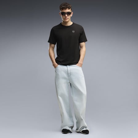 Essentials Elevated Erkek Siyah Günlük Stil T-Shirt 69205451