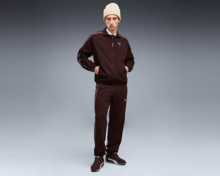 Puma PUMA CLASS RELAXED MATERIAL Erkek Günlük Ceket 69429833 Kahverengi
