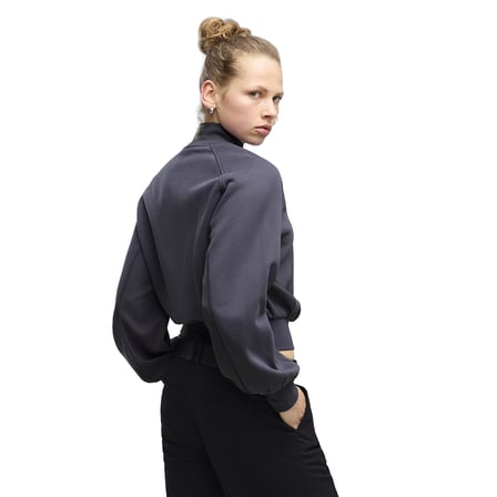 Her Mock Neck Crew Kadın Mor Günlük Stil Sweatshirt 69402935