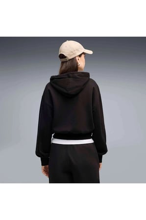 HER Hoodie Siyah Kadın Sweatshirt