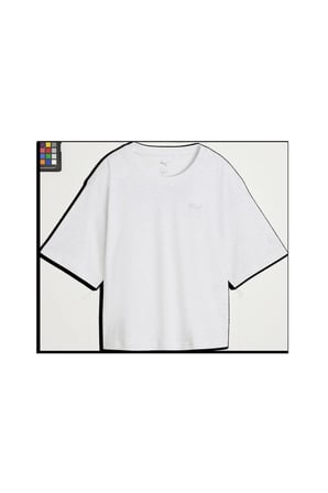 CLASS Relaxed Tee Beyaz Kadın T-Shirt