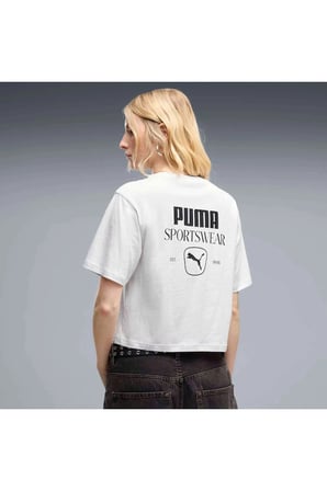 CLASS Relaxed Tee Beyaz Kadın T-Shirt