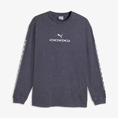 Puma Run Culture Collective Erkek Mavi T-Shirt