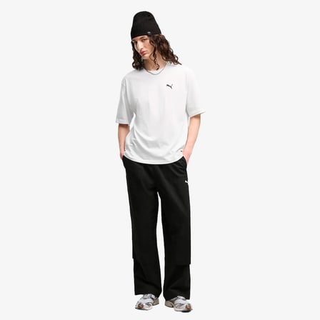 Puma Essential Boxy Erkek Beyaz T-Shirt