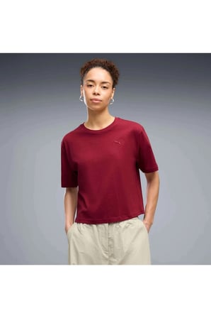 CLASS Relaxed Tee Kırmızı Kadın T-Shirt