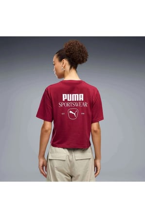CLASS Relaxed Tee Kırmızı Kadın T-Shirt