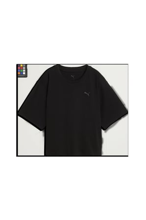CLASS Relaxed Tee Kadın Siyah T-Shirt
