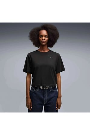 CLASS Relaxed Tee Kadın Siyah T-Shirt