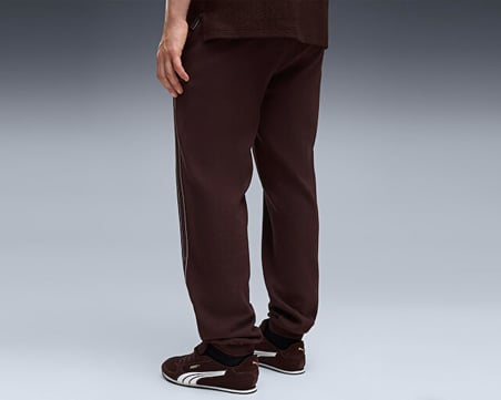 Puma PUMA CLASS ELEVATED SWEATPAN Erkek Günlük Eşofman Altı 69430033 Kahverengi