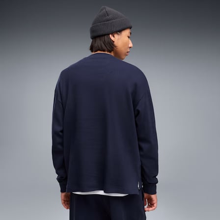 Puma ESS ELEVATED Relaxed Materia Lacivert Sweatshirts 694308 06