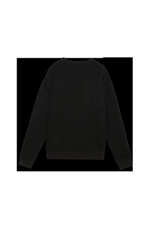 ESS ELEVATED Comfort Crew Siyah Kadın Sweatshirt