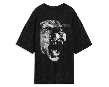 Puma FUTURE.PUMA.ARCHIVE TEE Kadın Günlük Tişört 63664701 Siyah
