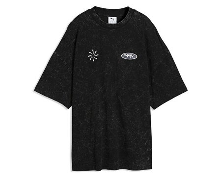 Puma FUTURE.PUMA.ARCHIVE TEE Kadın Günlük Tişört 63664701 Siyah