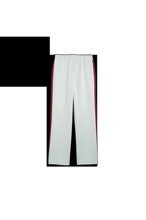 T7 Pants Beyaz Kadın Eşofman Altı