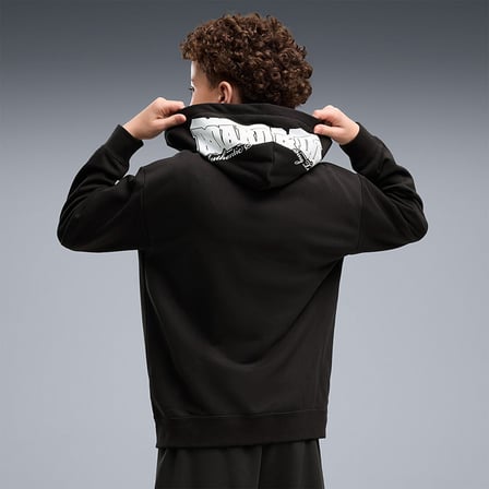Puma Mid 90s Full-Zip Hoodie Siyah Sweatshirts 694665 01