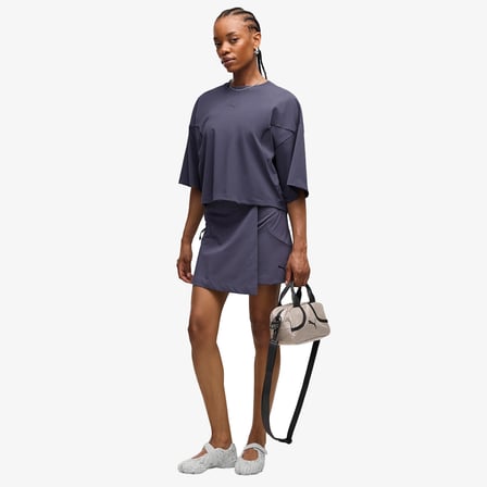 Puma Tech Sense Warpknit Kadın Mavi T-Shirt