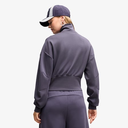 Puma Tech Sense Half-Zip Crew Kadın Mavi Sweatshirt
