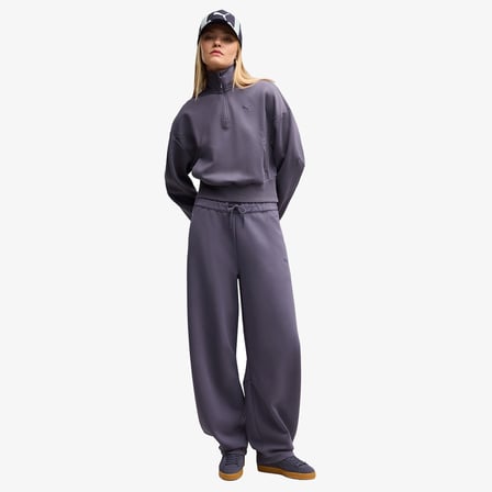 Puma Tech Sense Half-Zip Crew Kadın Mavi Sweatshirt