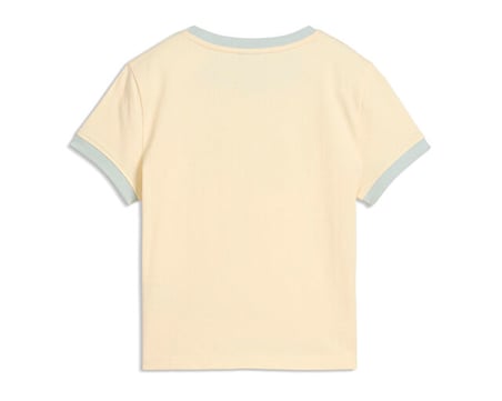 Puma FUTURE.PUMA.ARCHIVE TEE Kadın Günlük Tişört 63664688 Krem