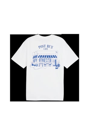 GRAPHIC Cafe Tee Beyaz Erkek T-Shirt