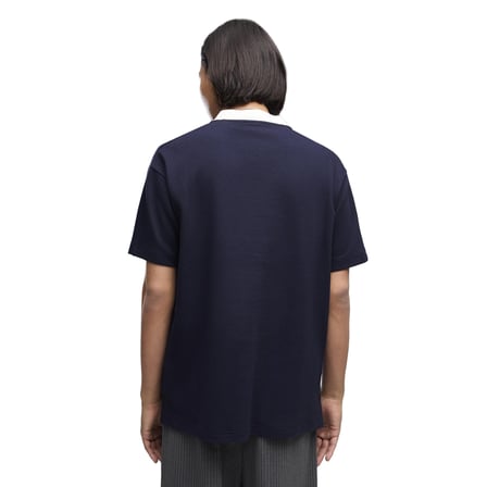 Class Relaxed Material Erkek Lacivert Günlük Stil T-Shirt 69430206