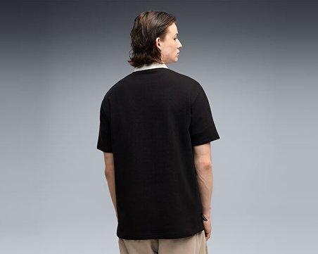 Puma PUMA CLASS RELAXED MATERIAL Erkek Günlük Tişört 69430201 Siyah