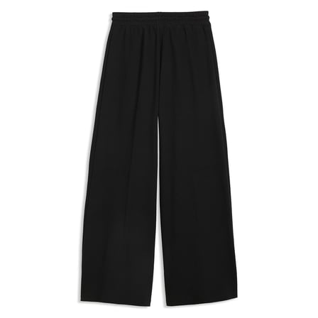 Class Wide Leg Kadın Siyah Günlük Stil Eşofman Altı 69401301