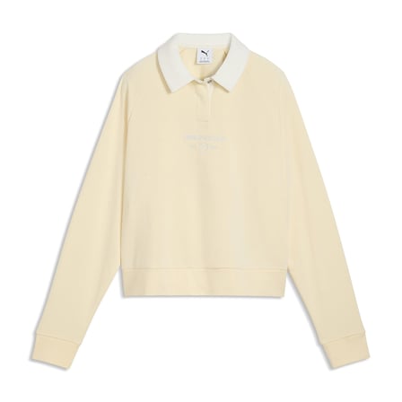 Class Polo Kadın Bej Günlük Stil Sweatshirt 69582188
