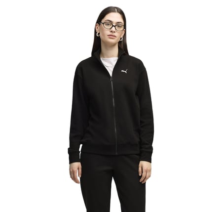 694001-01 Puma Twill Suit Cl Kadın Eşofman Takımı Siyah